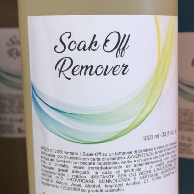 Soak off remover