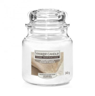 YANKEE CANDLE HOME INSPIRATION | White Linen & Lace